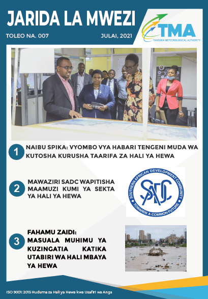 JARIDA LA MWEZI JULAI